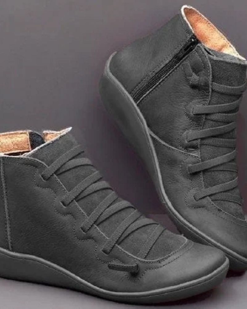 Women's Premium Leather Supportive Everyday Boots