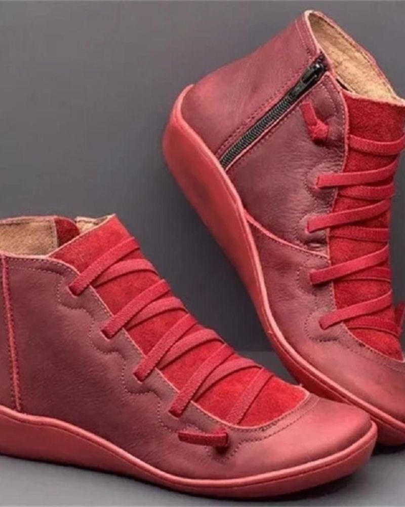 Women's Premium Leather Supportive Everyday Boots