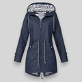 Women's Zip-Front Hooded Straight Cut Parka