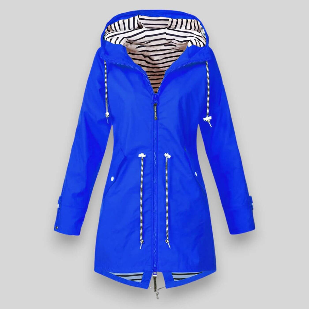 Women's Zip-Front Hooded Straight Cut Parka