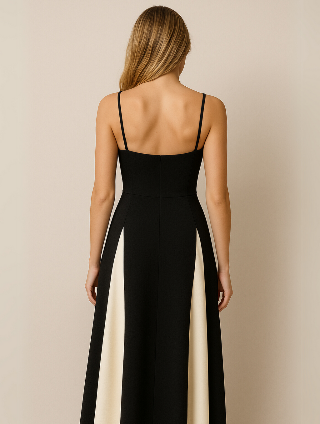 Women's Sweetheart Neckline Spaghetti Strap A-Line Maxi Gown