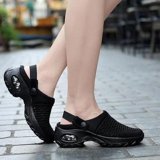 Women's Breathable Air Cushion Sole Orthopedic Walking Sneakers