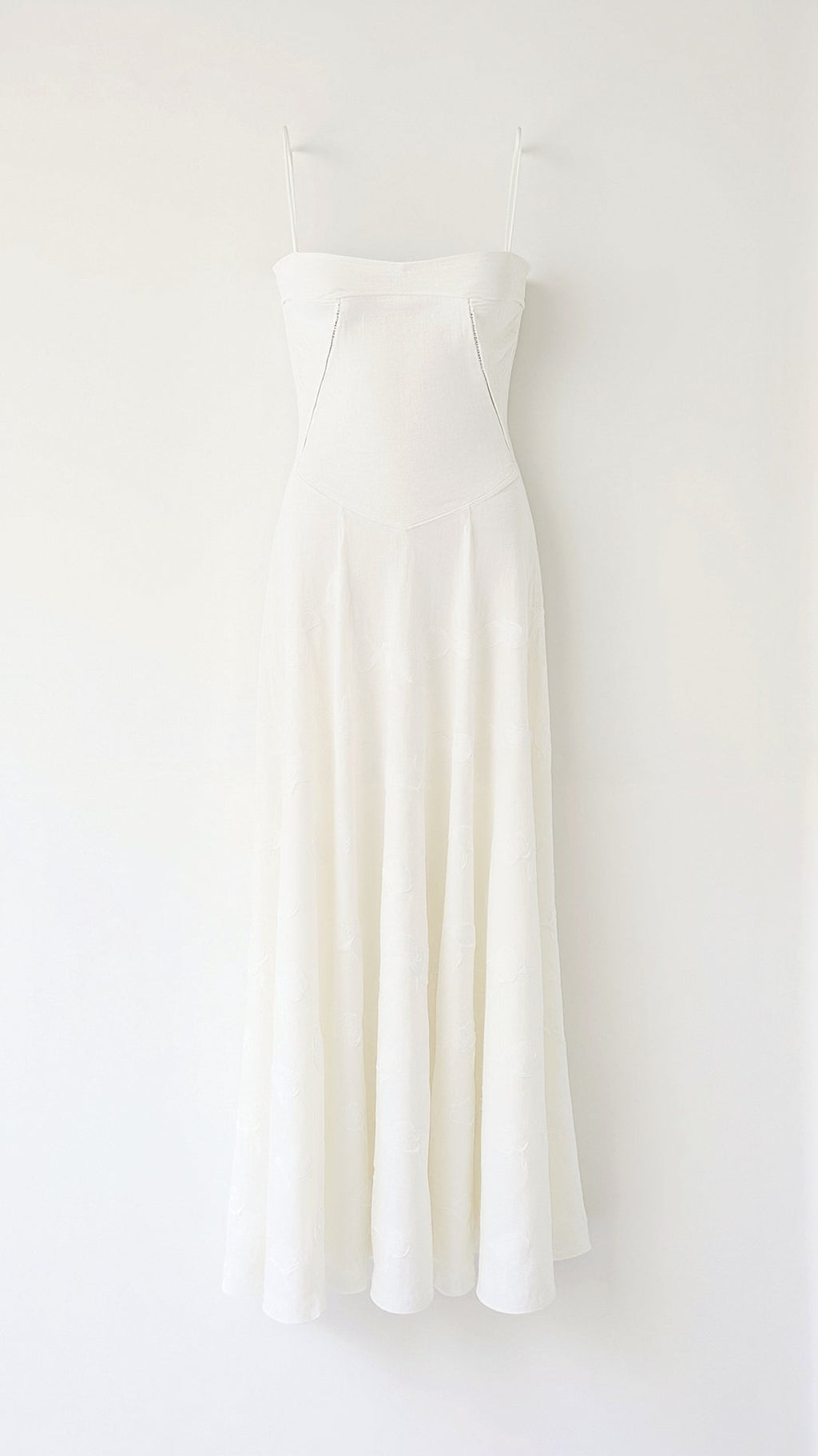 Women's Corset Lace-Up Back A-Line Slip Maxi Dress