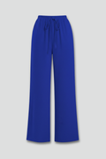 Women's Wide-Leg Drawstring Waist Flowing Summer Palazzo Pants