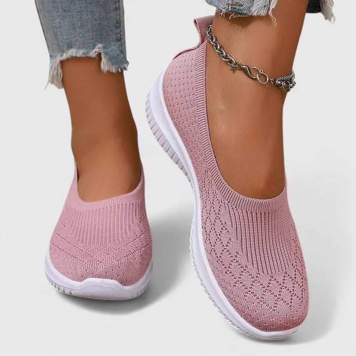 Women's Lightweight Shock-Absorbing Orthopedic Slip-Ons