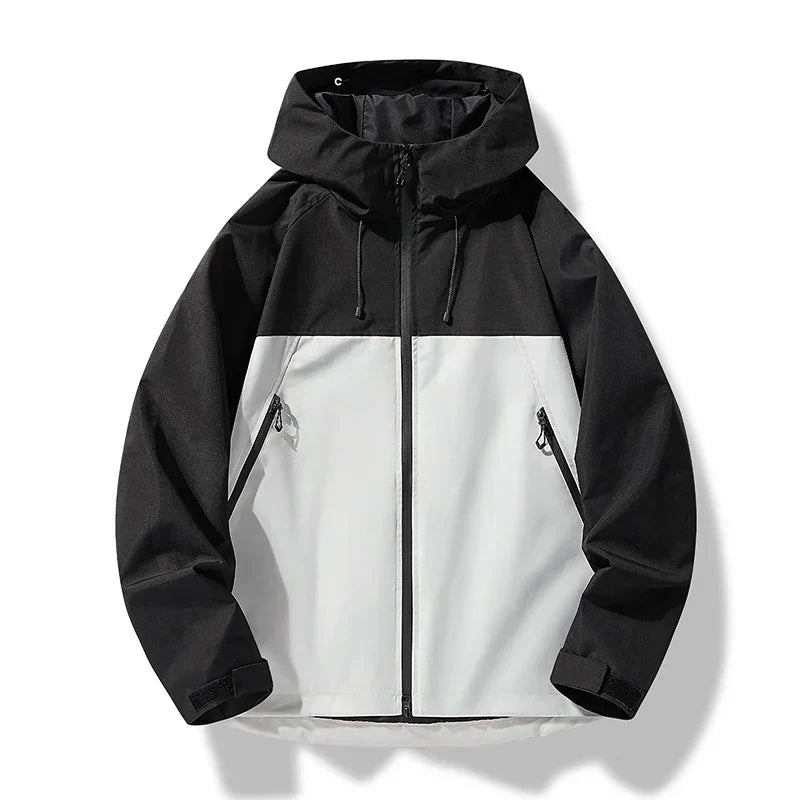 Men's Waterproof Hooded Rain Coat