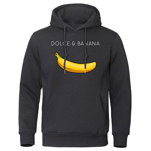 Men's Bold Front Print Everyday Pullover Hoodie