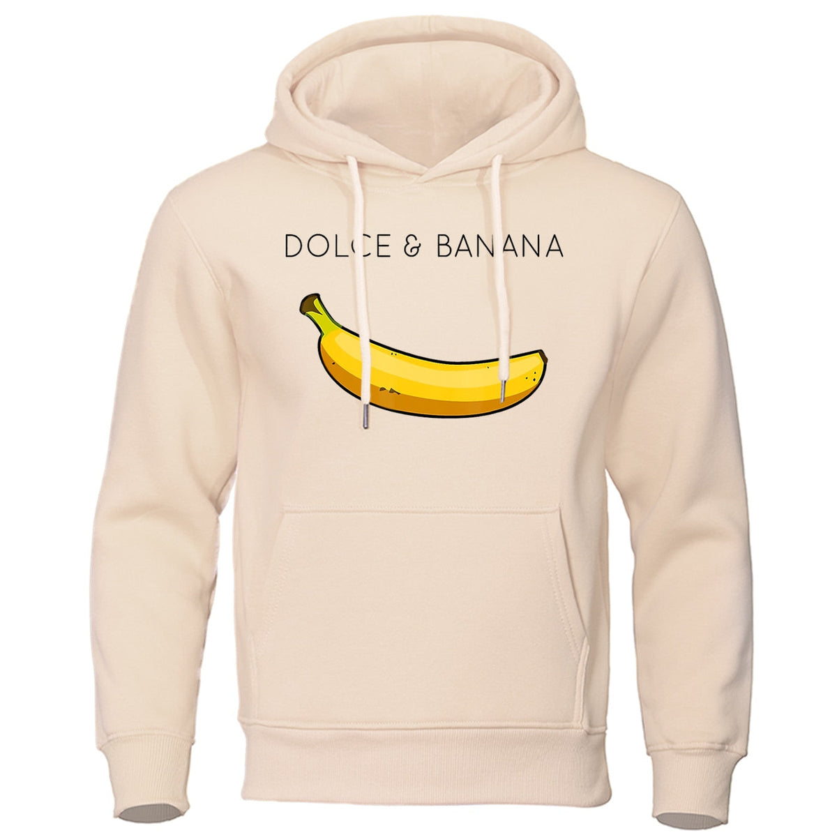 Men's Bold Front Print Everyday Pullover Hoodie