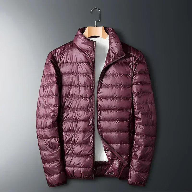Men's Packable Light Quilted Padded Coat