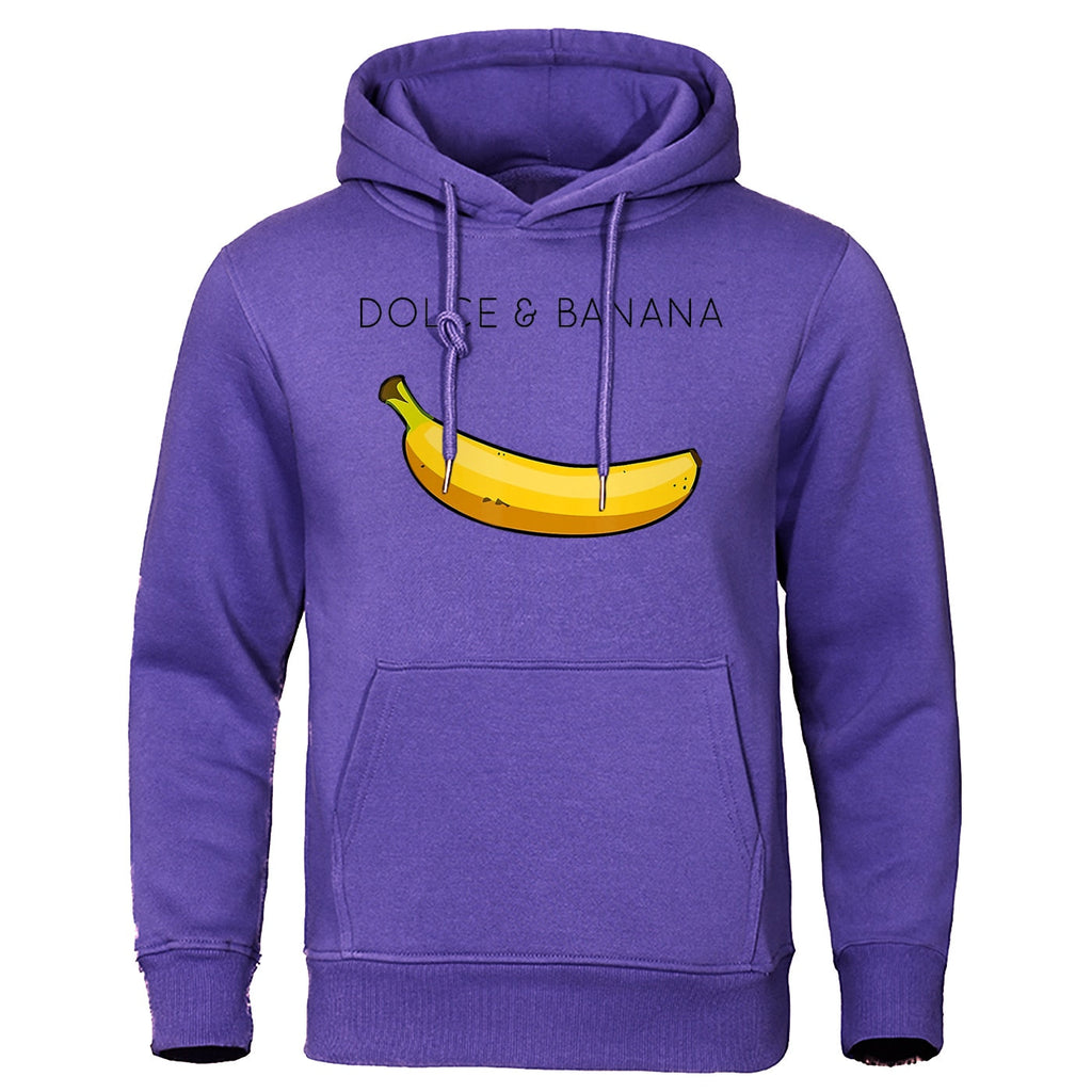 Men's Bold Front Print Everyday Pullover Hoodie