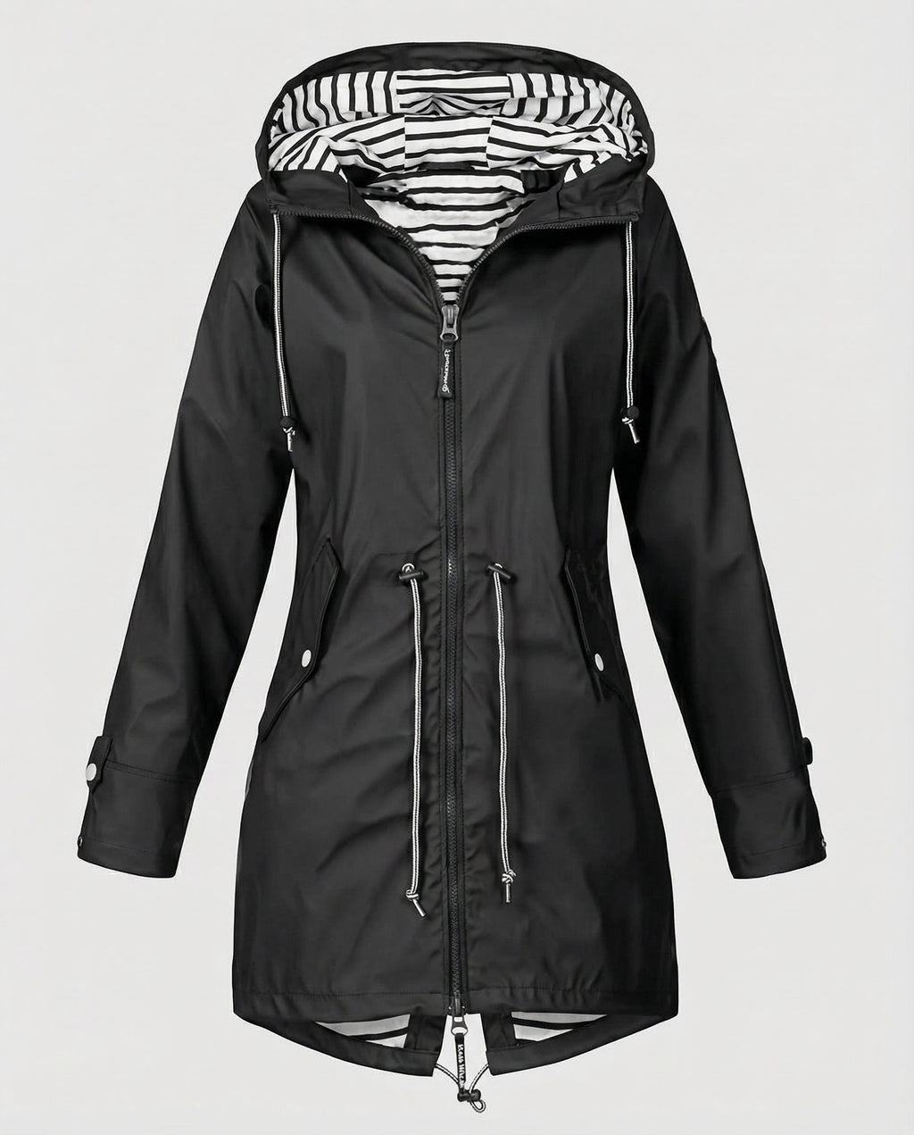 Women's Lightweight Hooded Rain Jacket for Travel