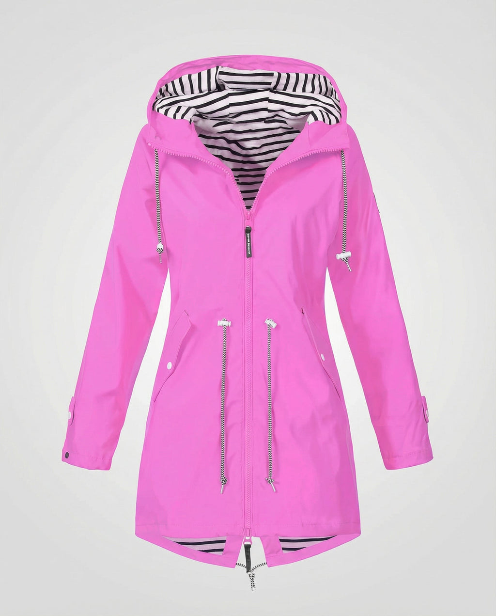 Women's Lightweight Hooded Rain Jacket for Travel
