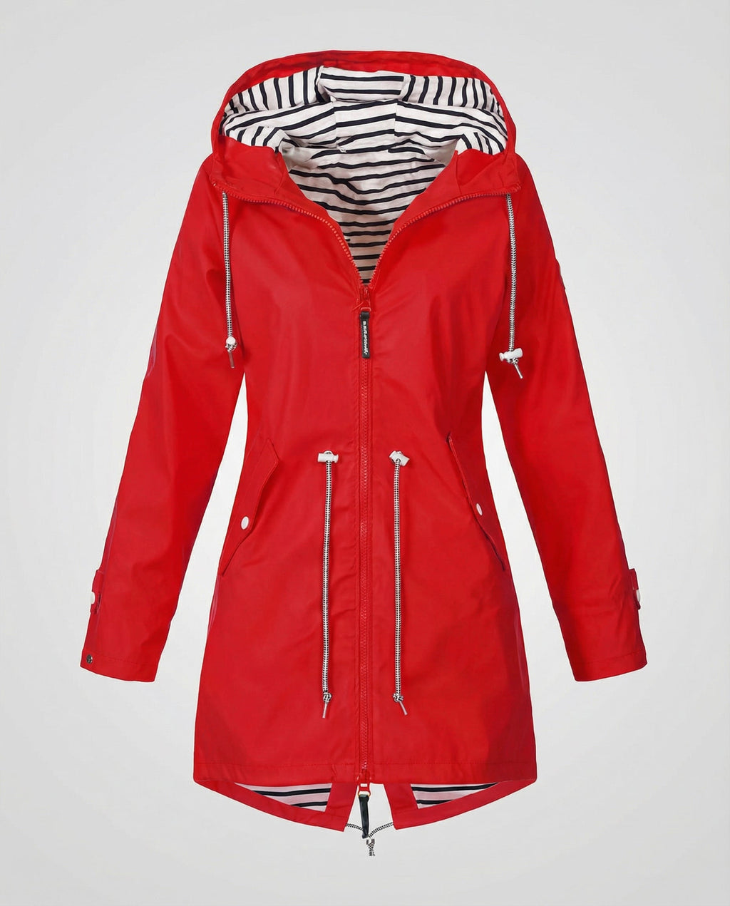 Women's Lightweight Hooded Rain Jacket for Travel