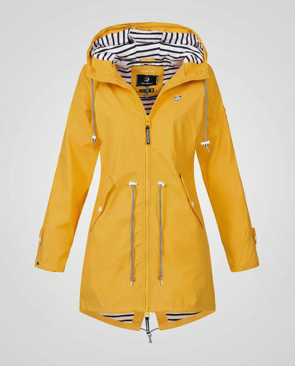 Women's Lightweight Hooded Rain Jacket for Travel