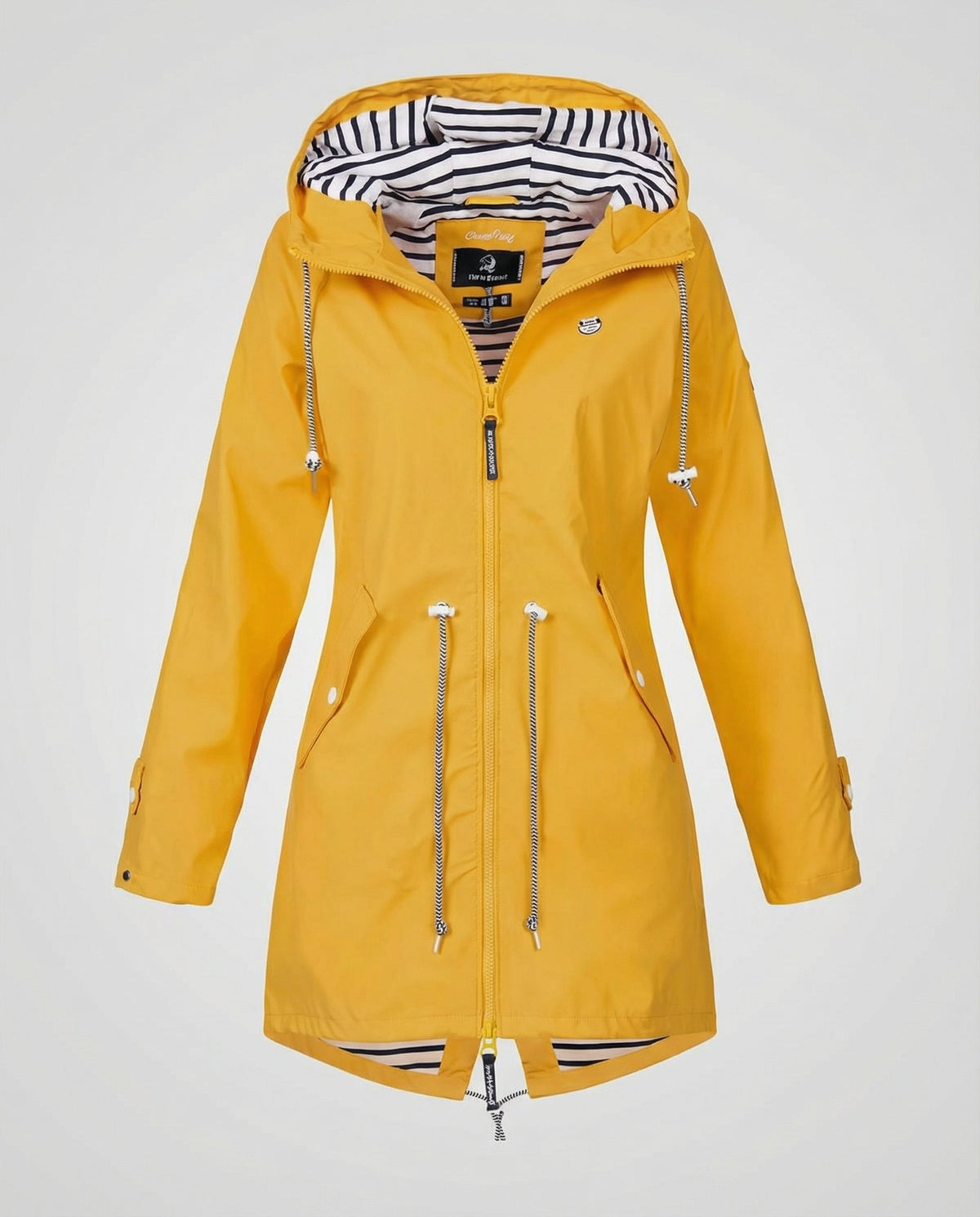 Women's Lightweight Hooded Rain Jacket for Travel