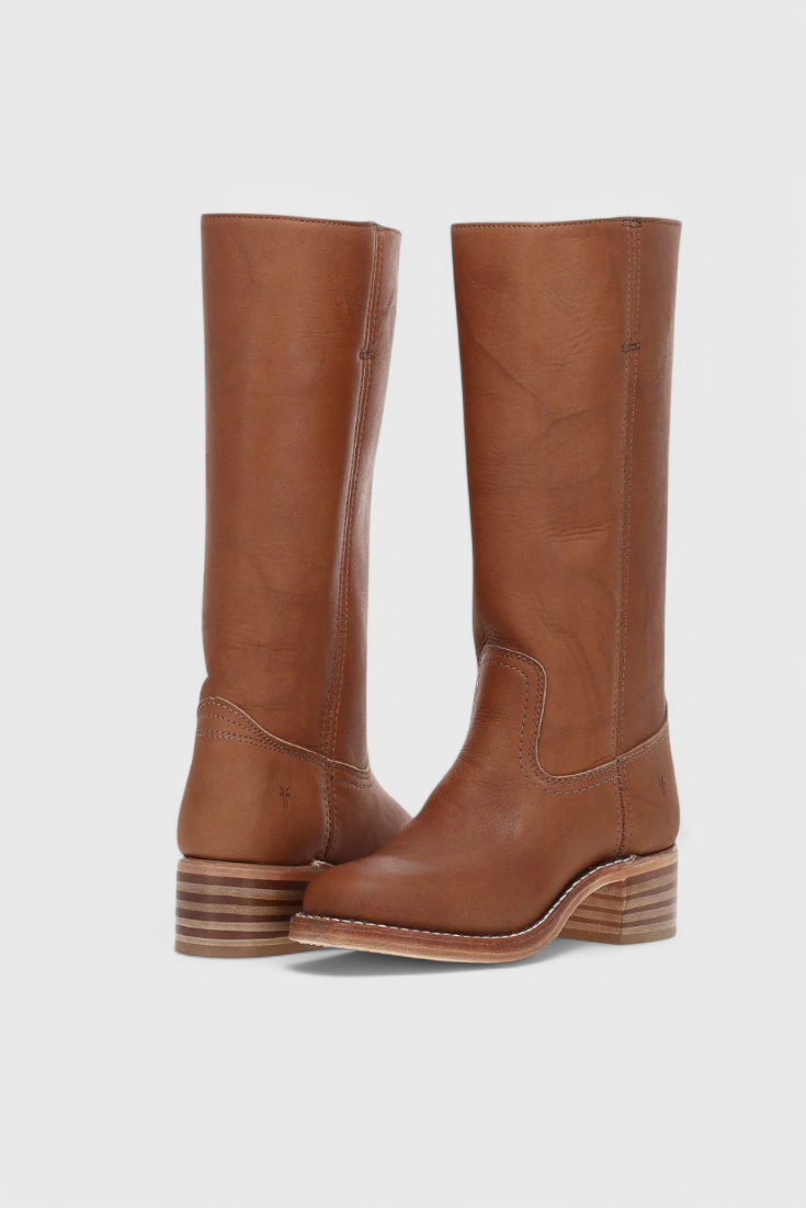 Women's Elevated Heel Tall Knee-High Boots