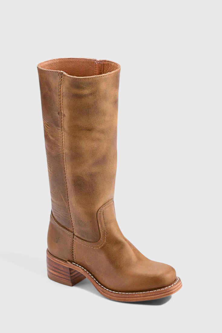 Women's Elevated Heel Tall Knee-High Boots