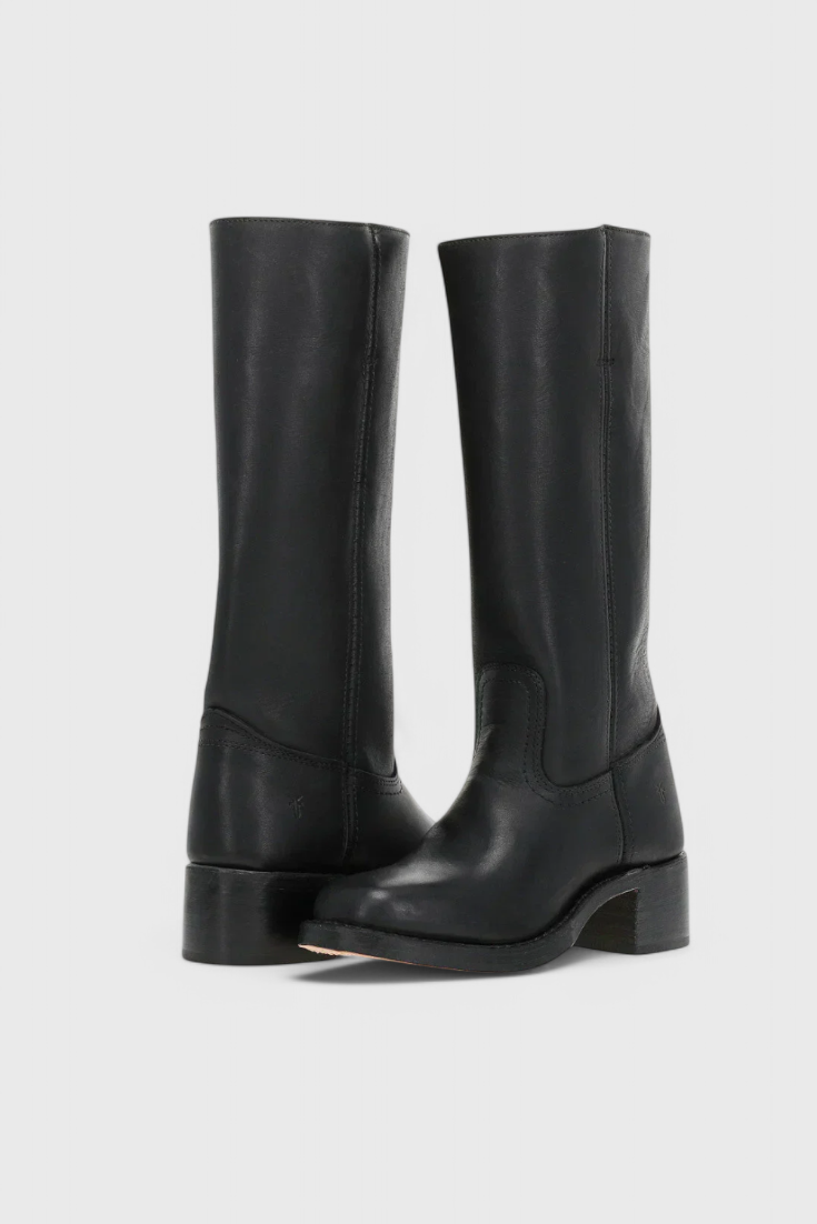 Women's Elevated Heel Tall Knee-High Boots