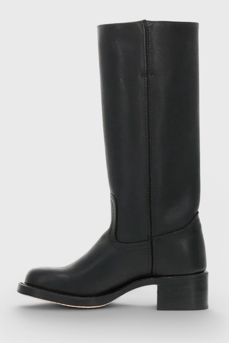 Women's Elevated Heel Tall Knee-High Boots