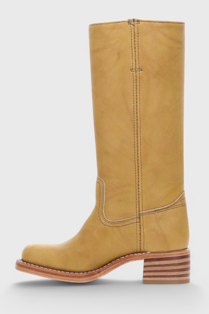Women's Elevated Heel Tall Knee-High Boots