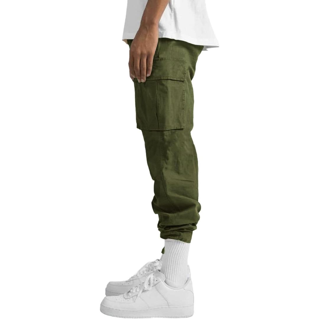 Men's Multi-Pocket Loose-Fit Cargo Pants for Weekends