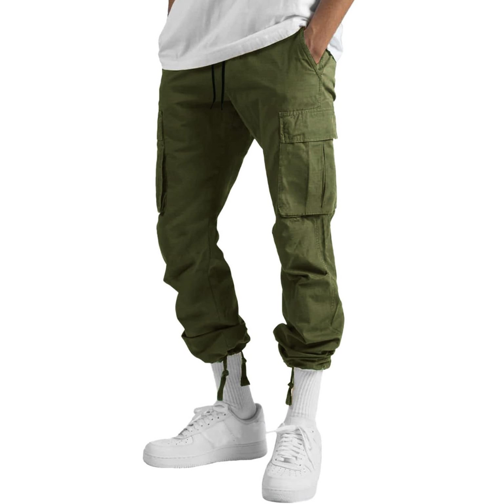 Men's Multi-Pocket Loose-Fit Cargo Pants for Weekends