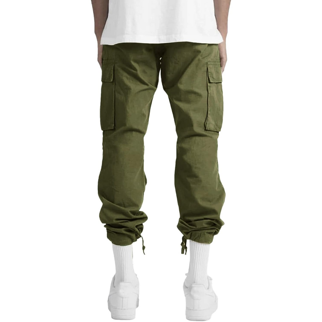 Men's Multi-Pocket Loose-Fit Cargo Pants for Weekends