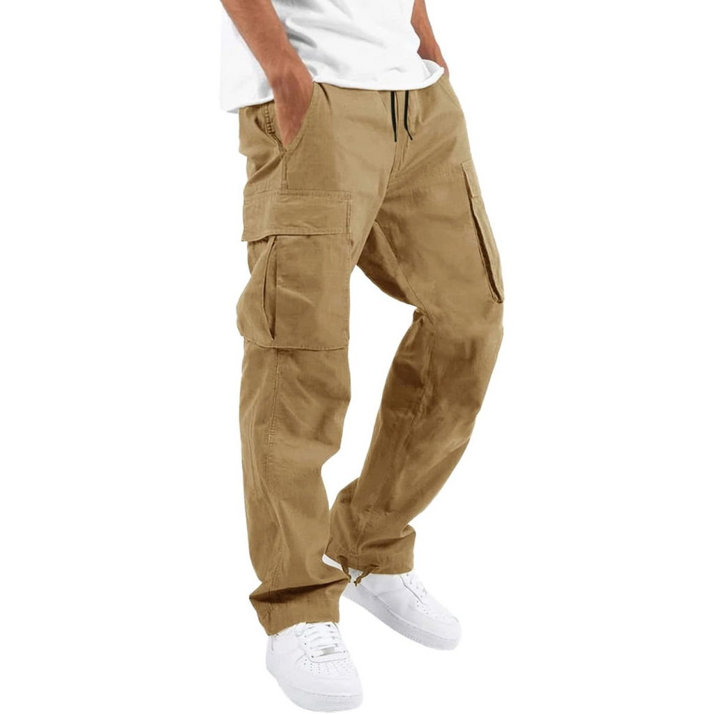 Men's Multi-Pocket Loose-Fit Cargo Pants for Weekends