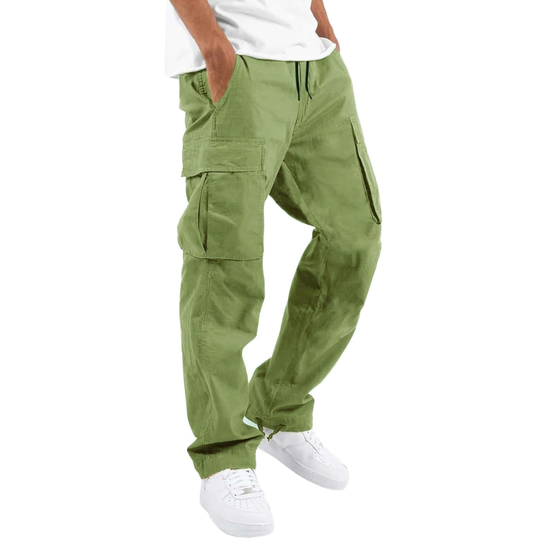 Men's Multi-Pocket Loose-Fit Cargo Pants for Weekends