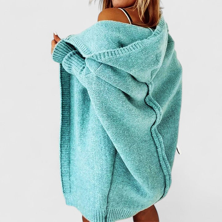Women's Soft Relaxed-Fit Knit Cardigan for Cool Days