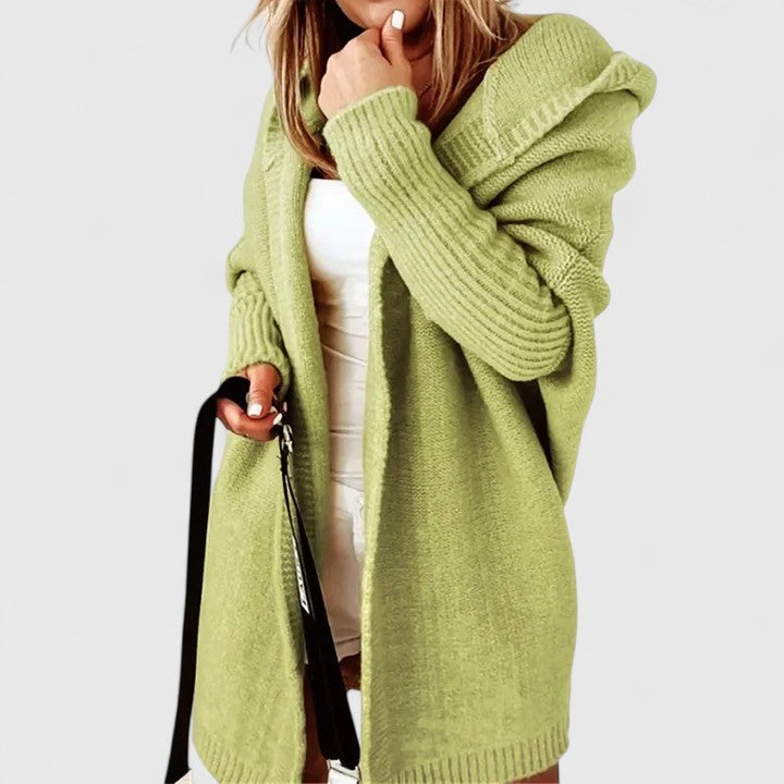 Women's Soft Relaxed-Fit Knit Cardigan for Cool Days