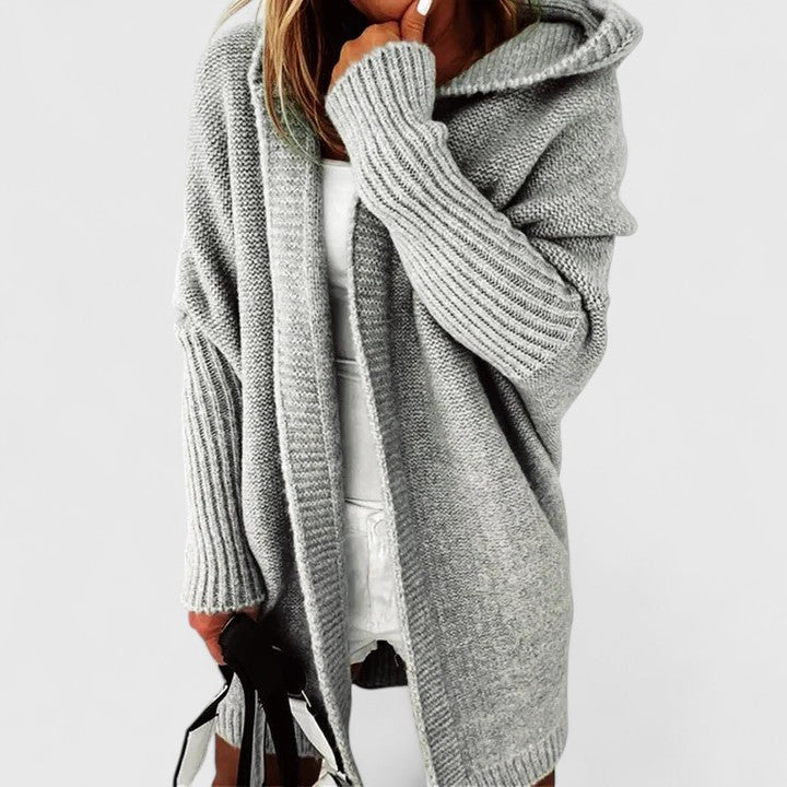 Women's Soft Relaxed-Fit Knit Cardigan for Cool Days