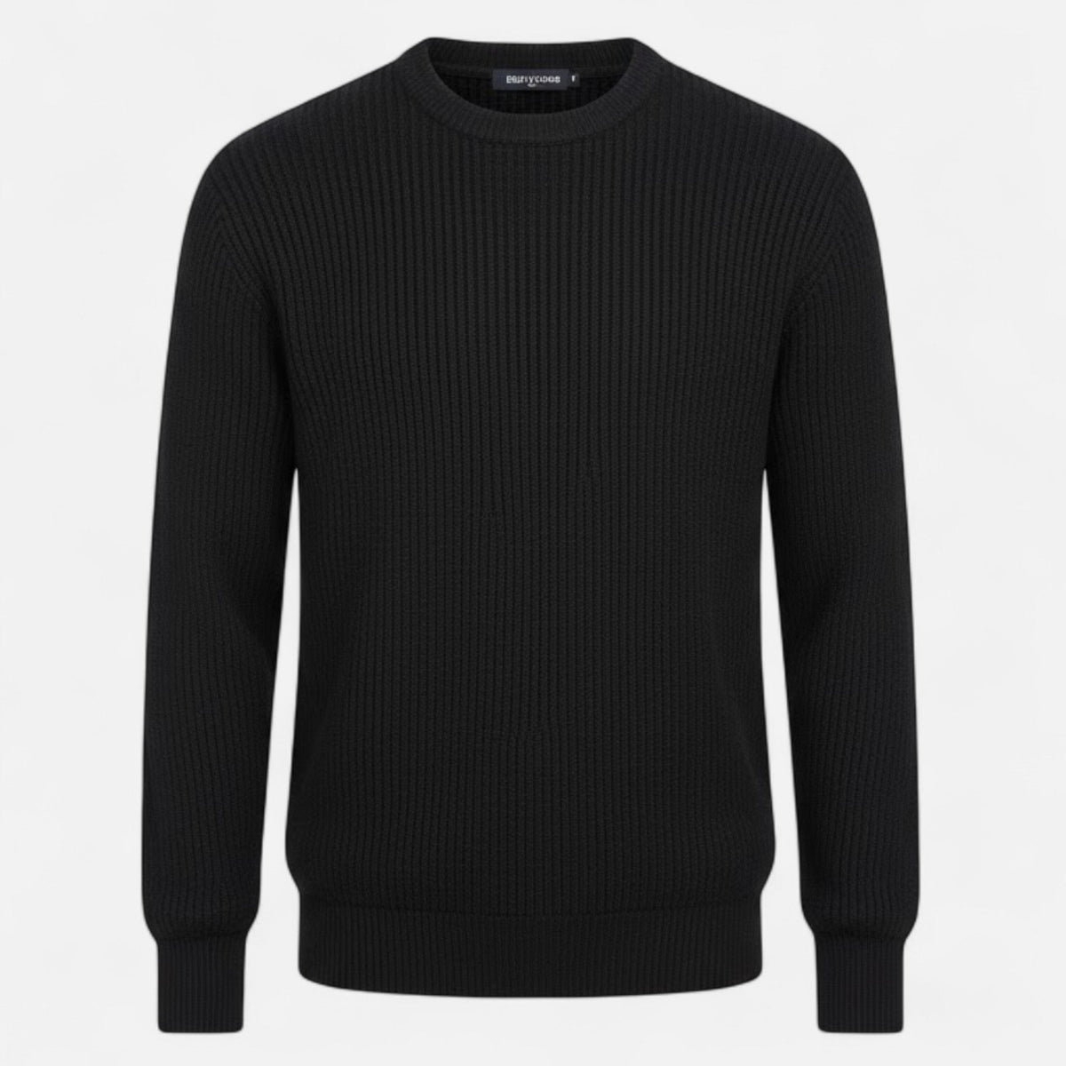 Men's Thick Heavyweight Loose Silhouette Knit Pullover