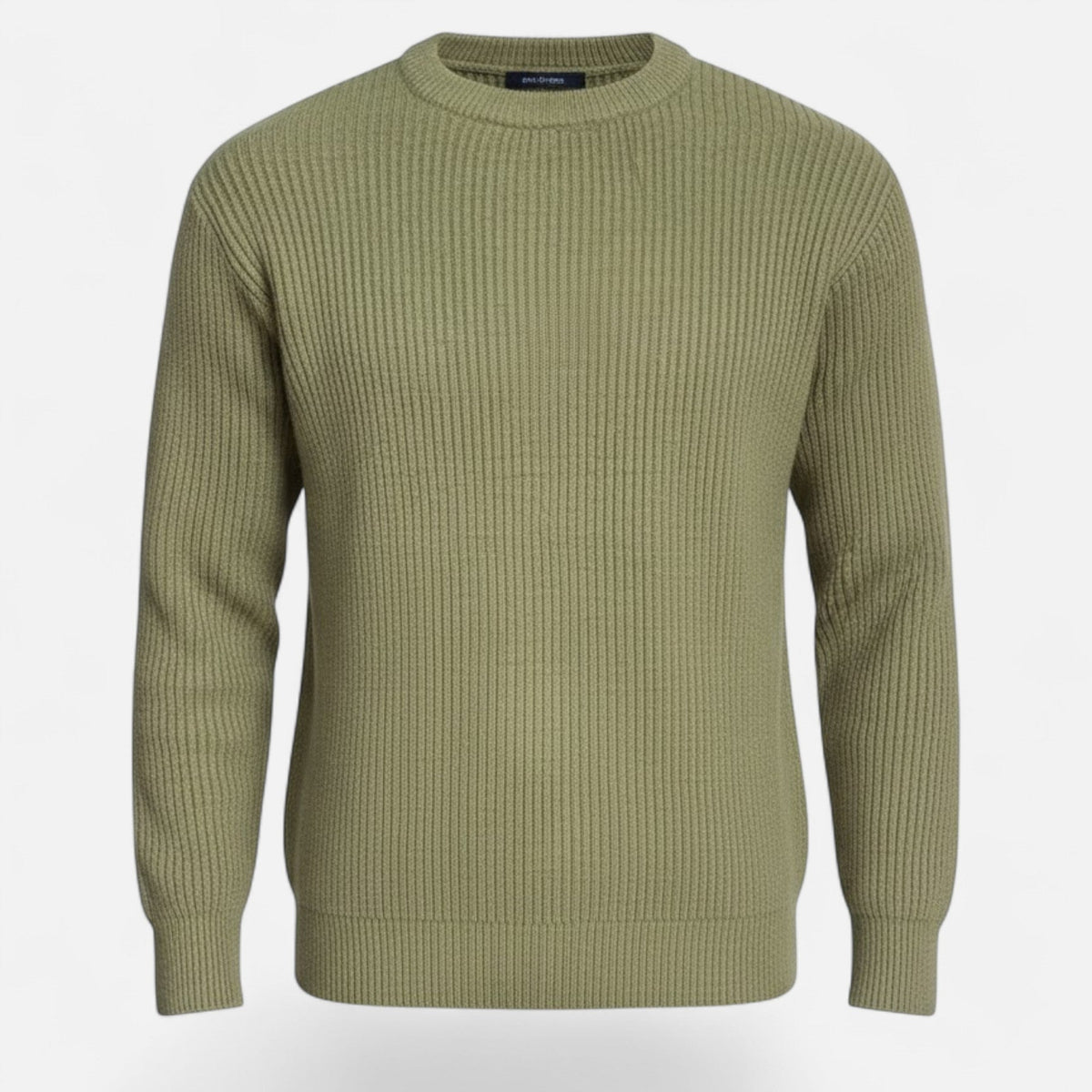 Men's Thick Heavyweight Loose Silhouette Knit Pullover