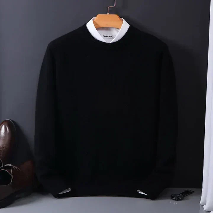Men's Lightweight Refined Soft Knit Crew Pullover