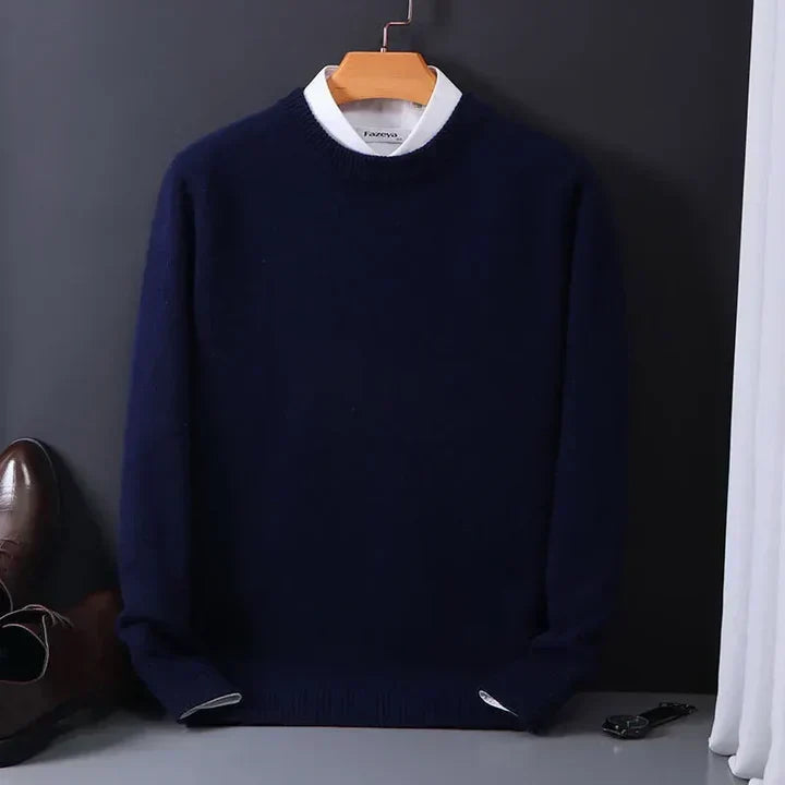 Men's Lightweight Refined Soft Knit Crew Pullover