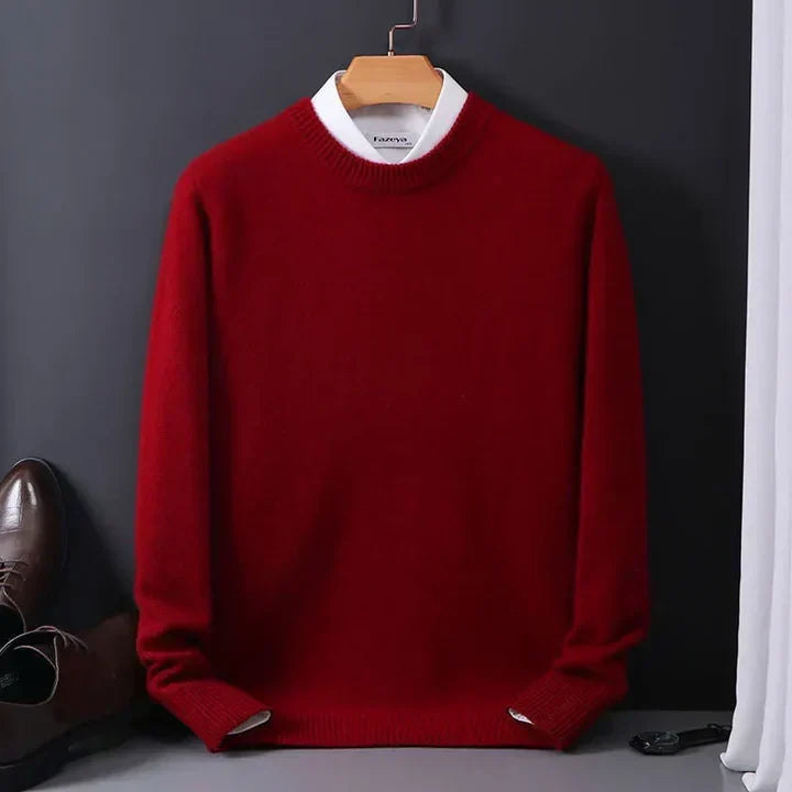 Men's Lightweight Refined Soft Knit Crew Pullover