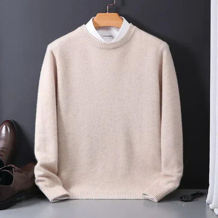 Men's Lightweight Refined Soft Knit Crew Pullover