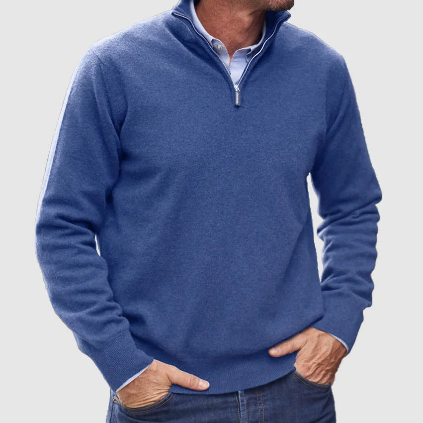 Men's Office to Weekend Quarter Zip Knit Pullover