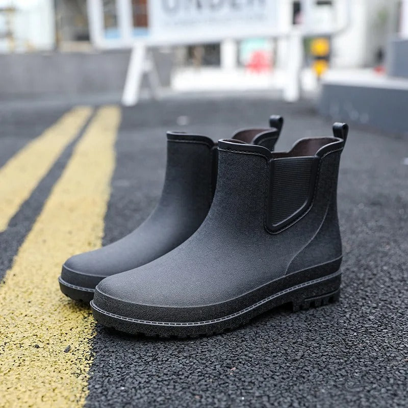 Women's Waterproof Platform Chelsea Booties with Slim Profile