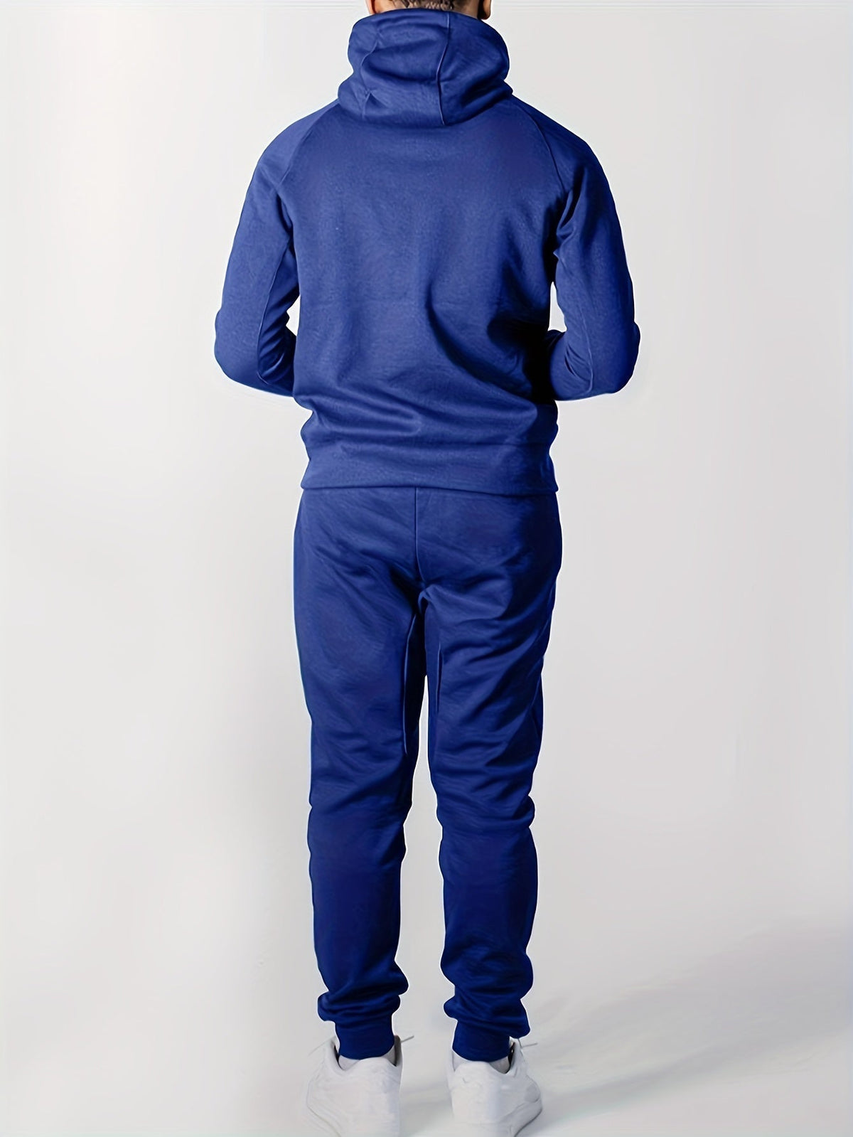 Men's Loose Fit Lightweight Hoodie Jogger Sweatsuit