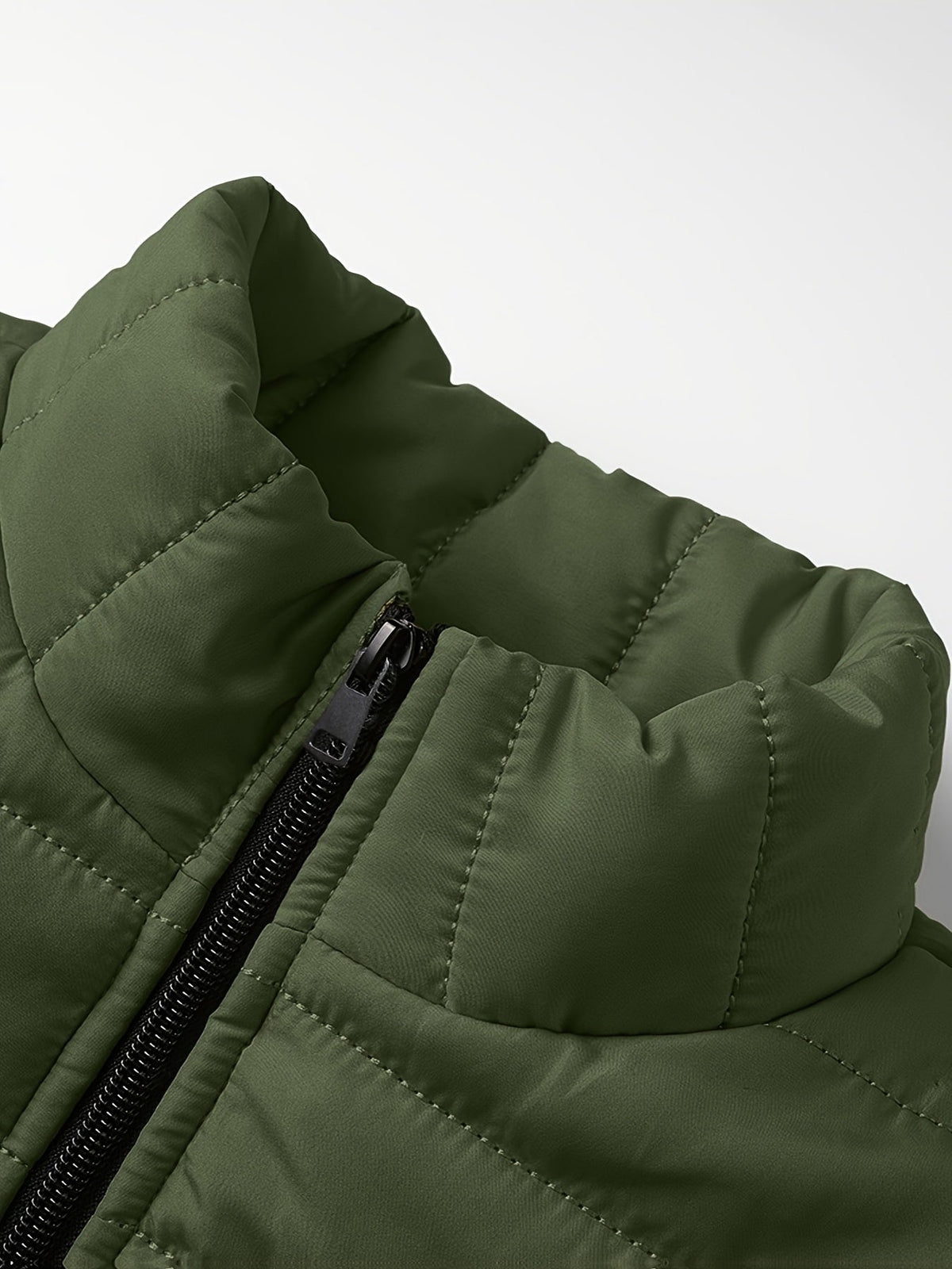 Men's Light Quilted Coat for Cool Weather Layering