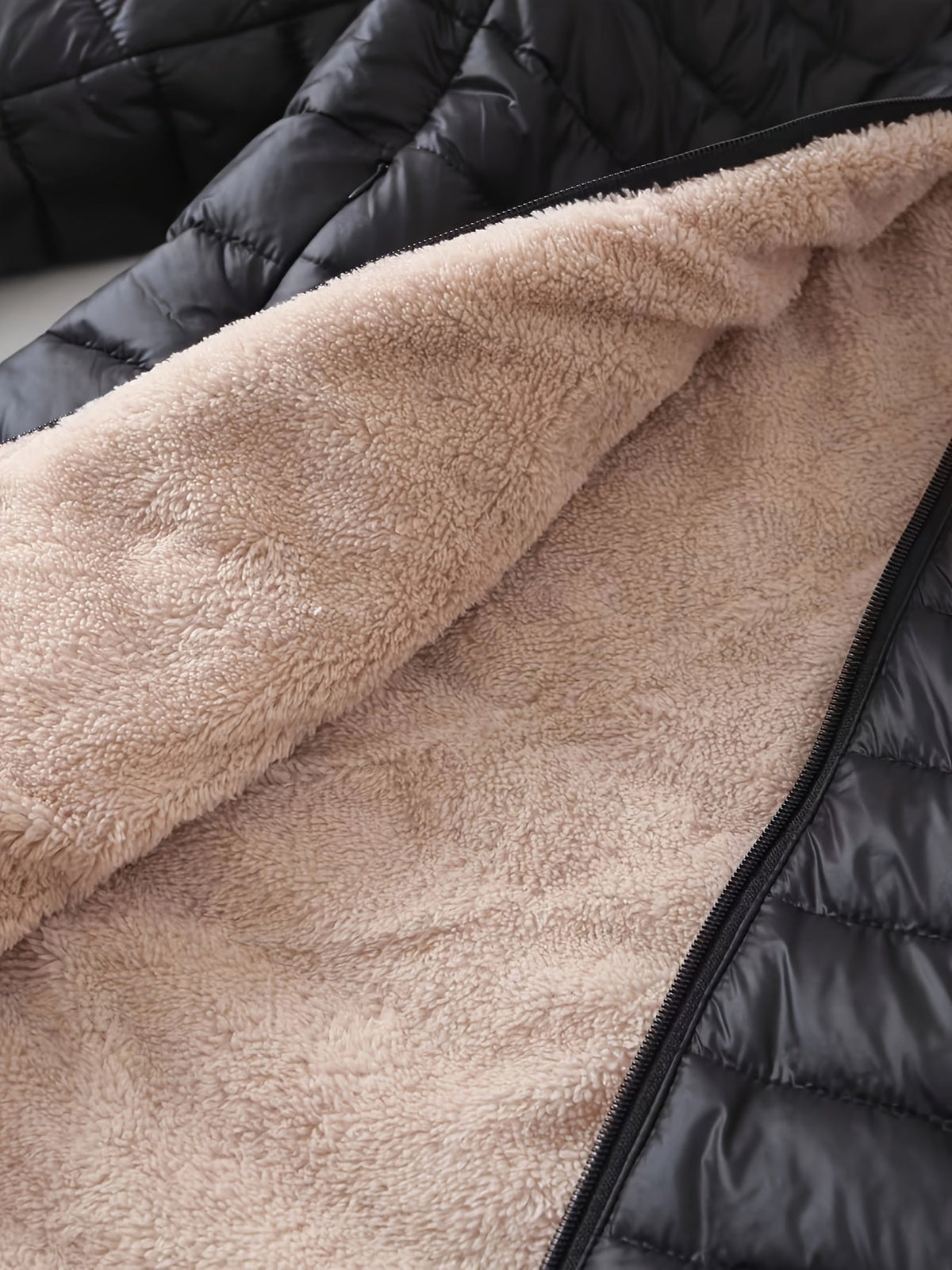 Women's Longline Padded Quilted Winter Coat