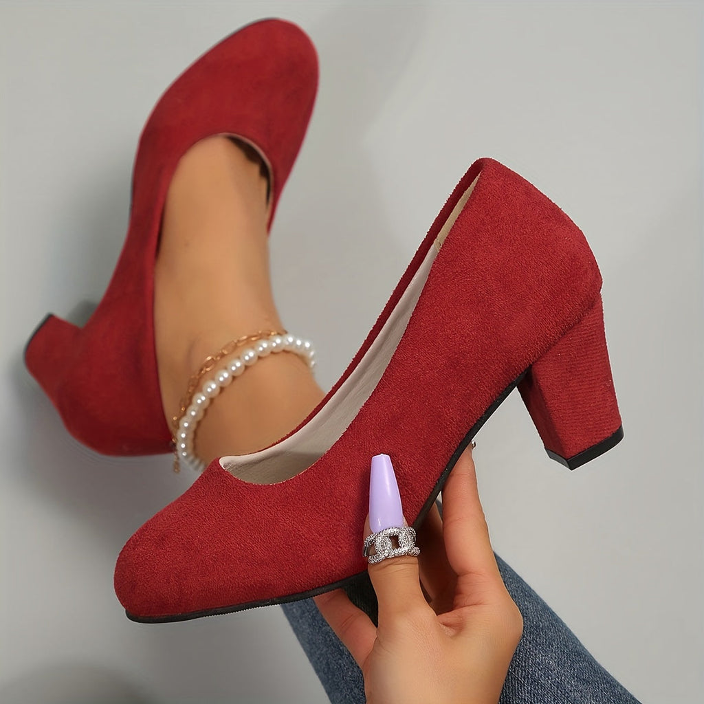 Women's Wide Toe Box Comfort Orthopedic Dress Heels