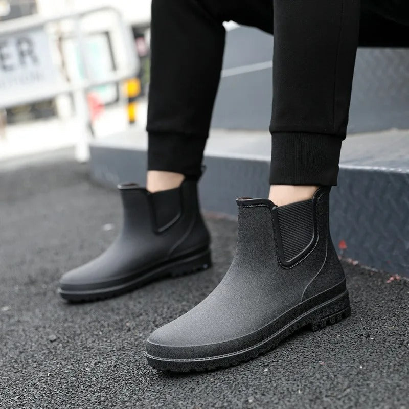 Women's Waterproof Platform Chelsea Booties with Slim Profile