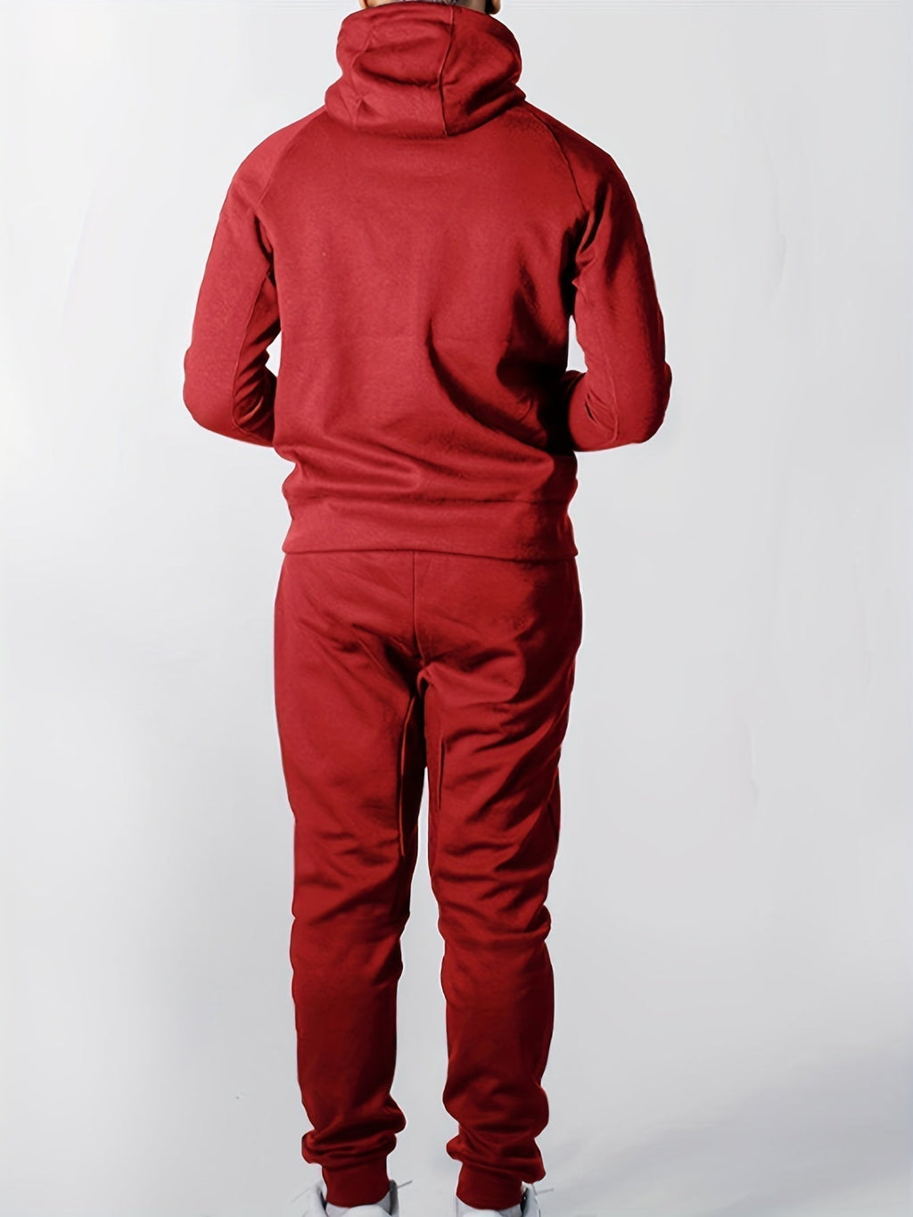 Men's Loose Fit Lightweight Hoodie Jogger Sweatsuit
