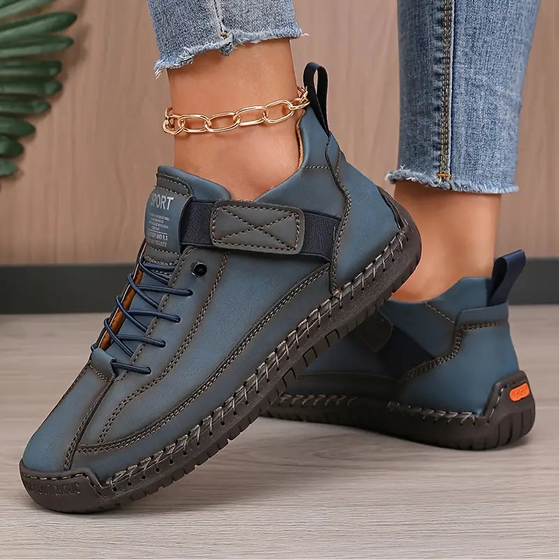 Women's Supportive Everyday Orthopedic Leather Sneakers