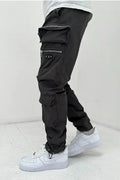 Men's Durable Cotton Polyester Blend Cargo Pants
