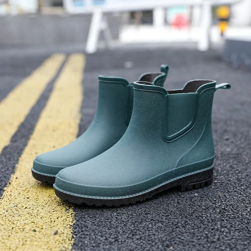 Women's Waterproof Platform Chelsea Booties with Slim Profile
