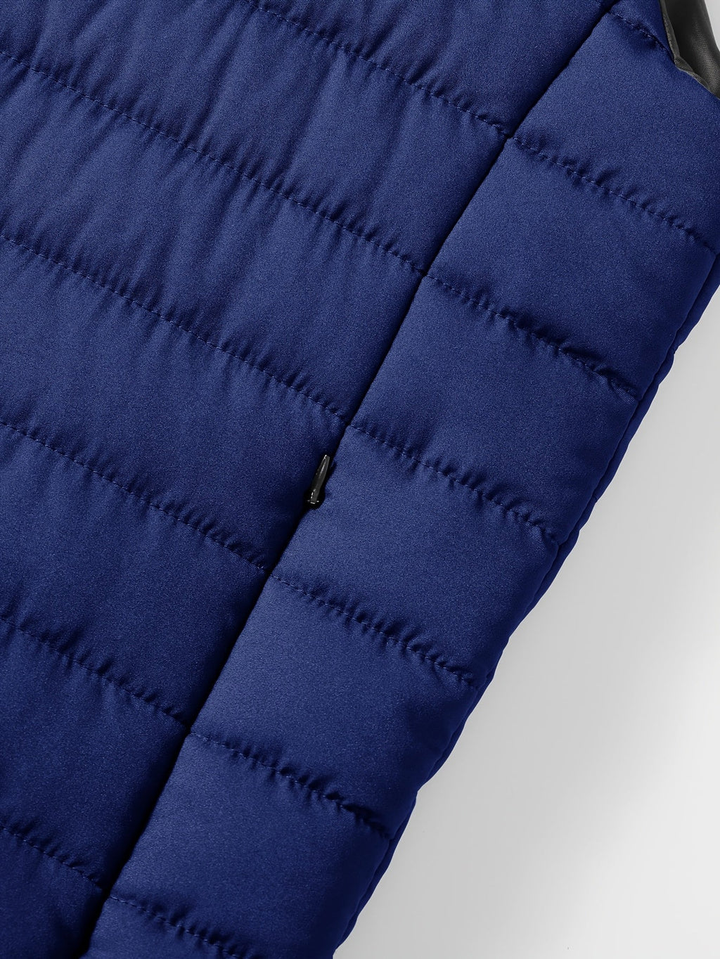 Men's Lightweight Stand-Collar Quilted Gilet Vest